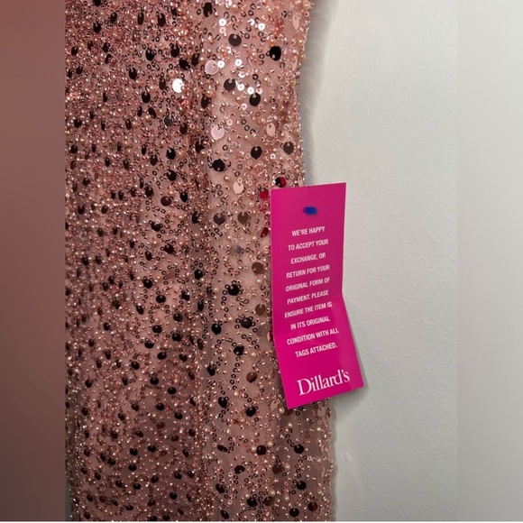 GB Social - Social Beaded Sequin Mesh Mini Party Dress - Size 1 - Picture 4 of 13